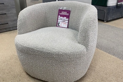 Ex-Display St Austell - Alma Swivel Accent Chair Ex-Display St Austell - Alma Swivel Accent Chair