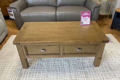Ex-Display St Austell - Hardwick Oak Coffee Table Ex-Display St Austell - Hardwick Oak Coffee Table