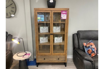 Ex-Display St Austell - Nixon Reclaimed Wood Display Cabinet Ex-Display St Austell - Nixon Reclaimed Wood Display Cabinet
