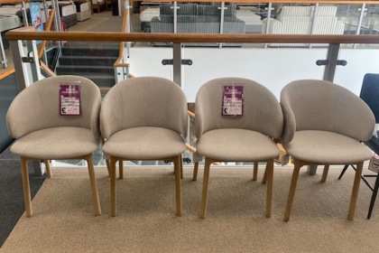 Ex-Display St Austell - Set of 4 Noah Dining Chairs