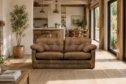 Alexander & James Bailey Leather 2 Seater Sofa Alexander & James Bailey Leather 2 Seater Sofa