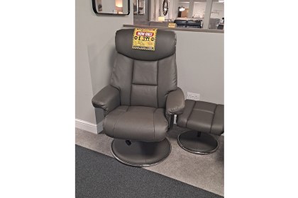 Ex-Display Plymouth - Biarritz Swivel Chair and Stool