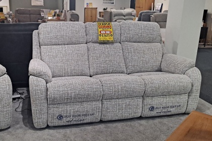 Ex-Display Plymouth - G Plan Kingsbury 3 Seater Power Recliner Sofa & Power Recliner Chair with Head Ex-Display Plymouth - G Plan Kingsbury 3 Seater Power Recliner Sofa & Power Recliner Chair with Head