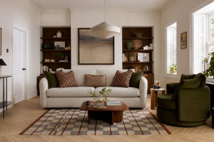 Vogue Williams Carnaby Extra Large 4 Seater Sofa (Split) - W250cm