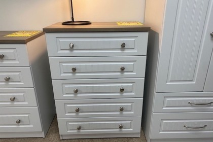 Ex-Display St Austell - Westbury 5 Drawer Chest of Drawers