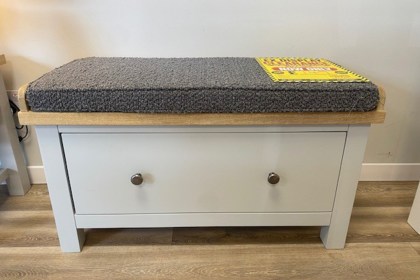 Ex-Display St Austell - Modern Country Hallway Storage Bench Ex-Display St Austell - Modern Country Hallway Storage Bench