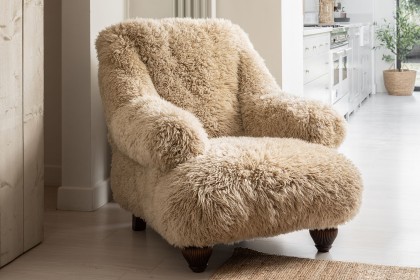 Tetrad Heritage Nappa Long Wool Sheepskin Chair Tetrad Heritage Nappa Long Wool Sheepskin Chair
