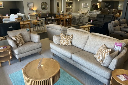 Ex-Display Redruth - Bowie 3 Seater Sofa & Chair Ex-Display Redruth - Bowie 3 Seater Sofa & Chair