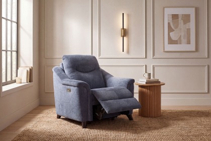 G Plan Olivia Fabric Chair with Heat, Lumbar and Headrest Functions