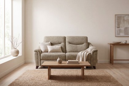 G Plan Olivia Fabric Large Sofa with Heat, Lumbar and Headrest Functions