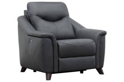 G Plan Olivia Leather Chair with Heat, Lumbar and Headrest Functions