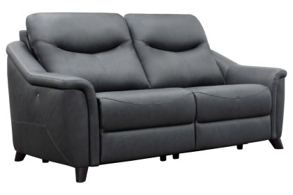 G Plan Olivia Leather Large Sofa with Heat, Lumbar and Headrest Functions