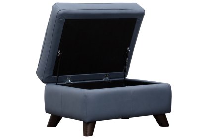 G Plan Olivia Leather Storage Footstool