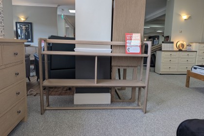 Ex-Display Newquay - Gallery Direct Craft Smoked Oak Open Display Unit