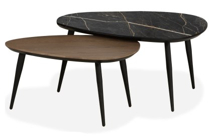 Dortmund 2-Piece Coffee Nest of Tables Set Dortmund 2-Piece Coffee Nest of Tables Set