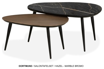 Dortmund 2-Piece Coffee Nest of Tables Set Dortmund 2-Piece Coffee Nest of Tables Set