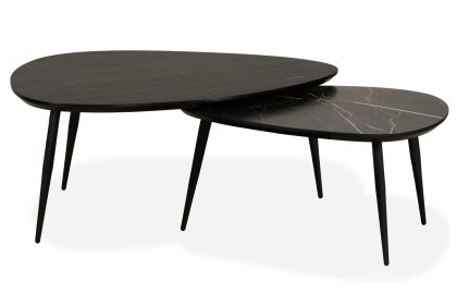 Dortmund 2-Piece XL Coffee Nest of Tables Set