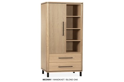 Medway Blond Oak Lamulux Display Cabit Medway Blond Oak Lamulux Display Cabit