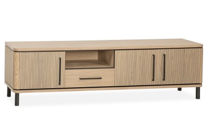 Medway Blond Oak Lamulux 210cm Wide TV Unit