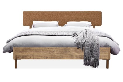 Midnight Lamulux Wood-Effect Bed Frame
