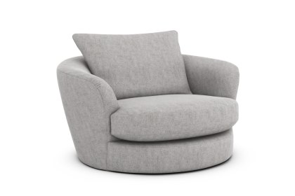 Metz Cuddler Swivel Chair with Foam Interior Metz Cuddler Swivel Chair with Foam Interior