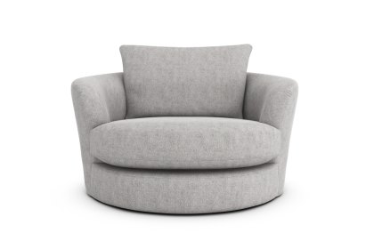 Metz Cuddler Swivel Chair with Foam Interior Metz Cuddler Swivel Chair with Foam Interior