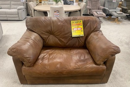 Ex-Display St Austell - Alexander & James Bailey Leather Snuggler Chair Ex-Display St Austell - Alexander & James Bailey Leather Snuggler Chair