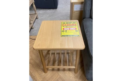 Ex-Display St Austell - Gallery Direct Wycombe Oak Side Table Ex-Display St Austell - Gallery Direct Wycombe Oak Side Table