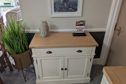 Ex-Display Newquay - Gallery Direct Eton 2 Door Sideboard White Ex-Display Newquay - Gallery Direct Eton 2 Door Sideboard White