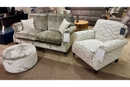 Ex-Display Liskeard - Parker Knoll Eastbury Large 2 Seater Sofa & Chair & Stool Ex-Display Liskeard - Parker Knoll Eastbury Large 2 Seater Sofa & Chair & Stool