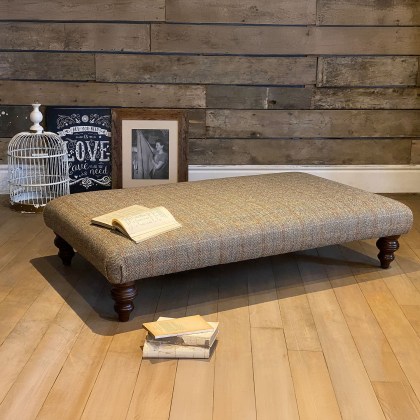 Tetrad Harris Tweed Kelso Footstool Tetrad Harris Tweed Kelso Footstool