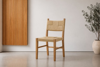 Salisbury Waxed Premium Oak Weave Dining Chair (Pair) Salisbury Waxed Premium Oak Weave Dining Chair (Pair)
