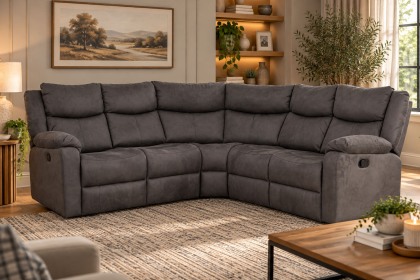 Rome Fabric Recliner Corner Sofa Rome Fabric Recliner Corner Sofa