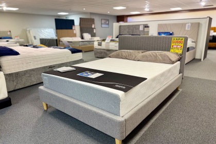 Ex-Display Plymouth - Tempur Harlington Bedframe and Ease Double Mattress Ex-Display Plymouth - Tempur Harlington Bedframe and Ease Double Mattress