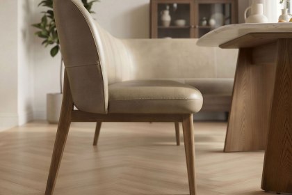 Lusso Ash 135cm Corner Dining Table Set with Sintered Stone Top Lusso Ash 135cm Corner Dining Table Set with Sintered Stone Top