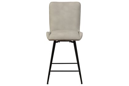 Rebecca Textured PU Leather Bar Stool in Misty (Pair) Rebecca Textured PU Leather Bar Stool in Misty (Pair)