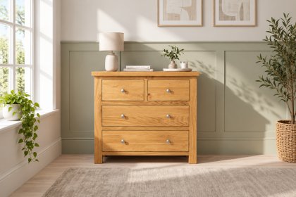 Dorset Oak 2 + 2 Chest of Drawers Dorset Oak 2 + 2 Chest of Drawers