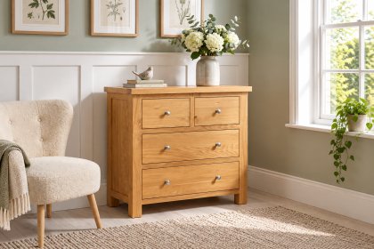 Dorset Oak 2 + 2 Chest of Drawers Dorset Oak 2 + 2 Chest of Drawers