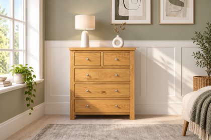 Dorset Oak 2 + 3 Chest of Drawers Dorset Oak 2 + 3 Chest of Drawers