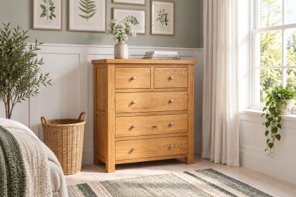 Dorset Oak 2 + 3 Chest of Drawers