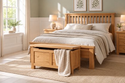 Dorset Oak Blanket Box Dorset Oak Blanket Box