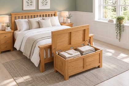 Dorset Oak Blanket Box Dorset Oak Blanket Box
