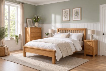 Dorset Oak Slatted Bed Frame Dorset Oak Slatted Bed Frame