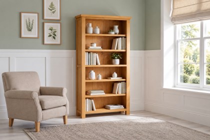 Dorset Oak Tall Bookcase Dorset Oak Tall Bookcase
