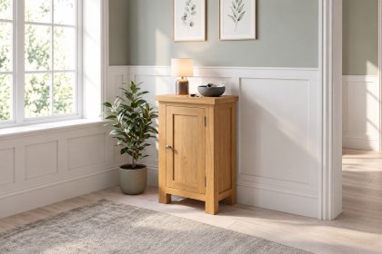 Dorset Oak 1 Door Cupboard Dorset Oak 1 Door Cupboard
