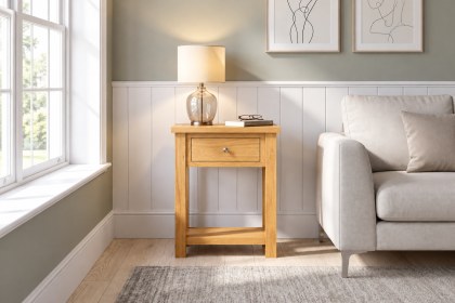Dorset Oak 1 Drawer Console Table Dorset Oak 1 Drawer Console Table