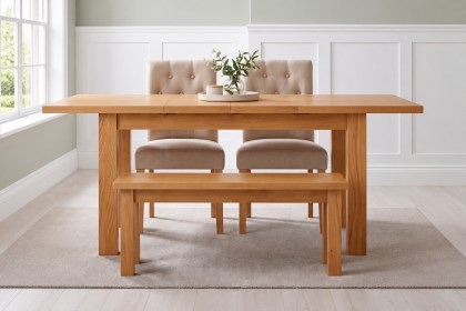 Dorset Oak 104cm Medium Dining Bench Dorset Oak 104cm Medium Dining Bench