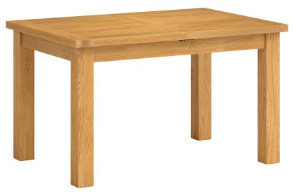 Dorset Oak Medium Extending Dining Table Set 132-198cm + 6 Twin Slat Fabric Seat Chairs Dorset Oak Medium Extending Dining Table Set 132-198cm + 6 Twin Slat Fabric Seat Chairs