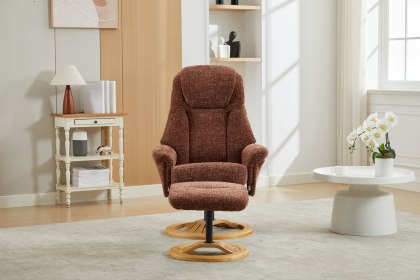 Aruba Fabric Swivel Recliner Chair Aruba Fabric Swivel Recliner Chair