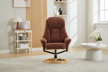 Aruba Fabric Swivel Recliner Chair Aruba Fabric Swivel Recliner Chair